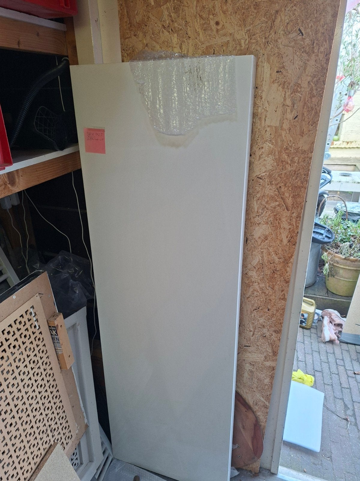 Instamat radiator wit - 172,5 x 57 x 6,5 cm nieuw, Ophalen, Radiator, Nieuw, Minder dan 60 cm