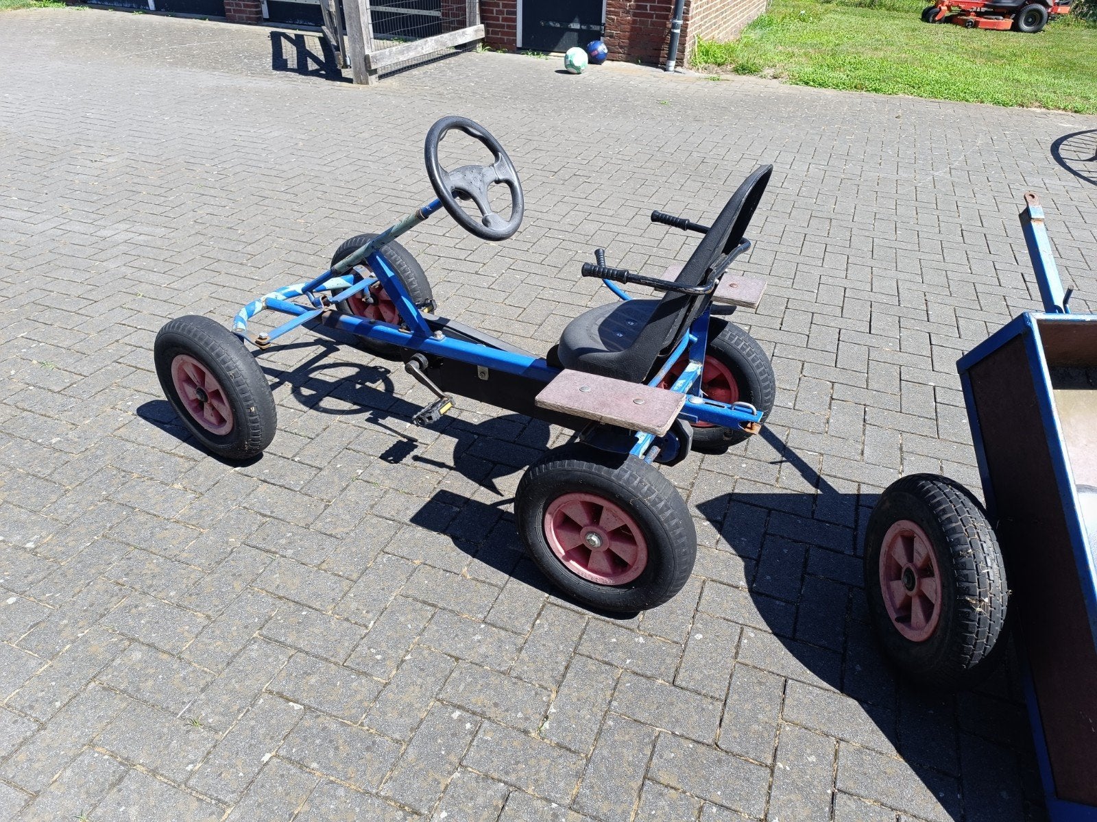 Gebruikte skelter te koop met extra zitje en kar speelgoed, Ophalen, Gebruikt, Overige merken