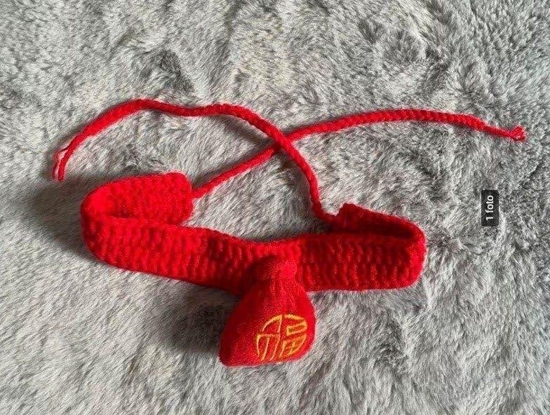 Pet knitted collar, Dieren en Toebehoren, Ophalen of Verzenden, Nieuw, Overige hondenkleding