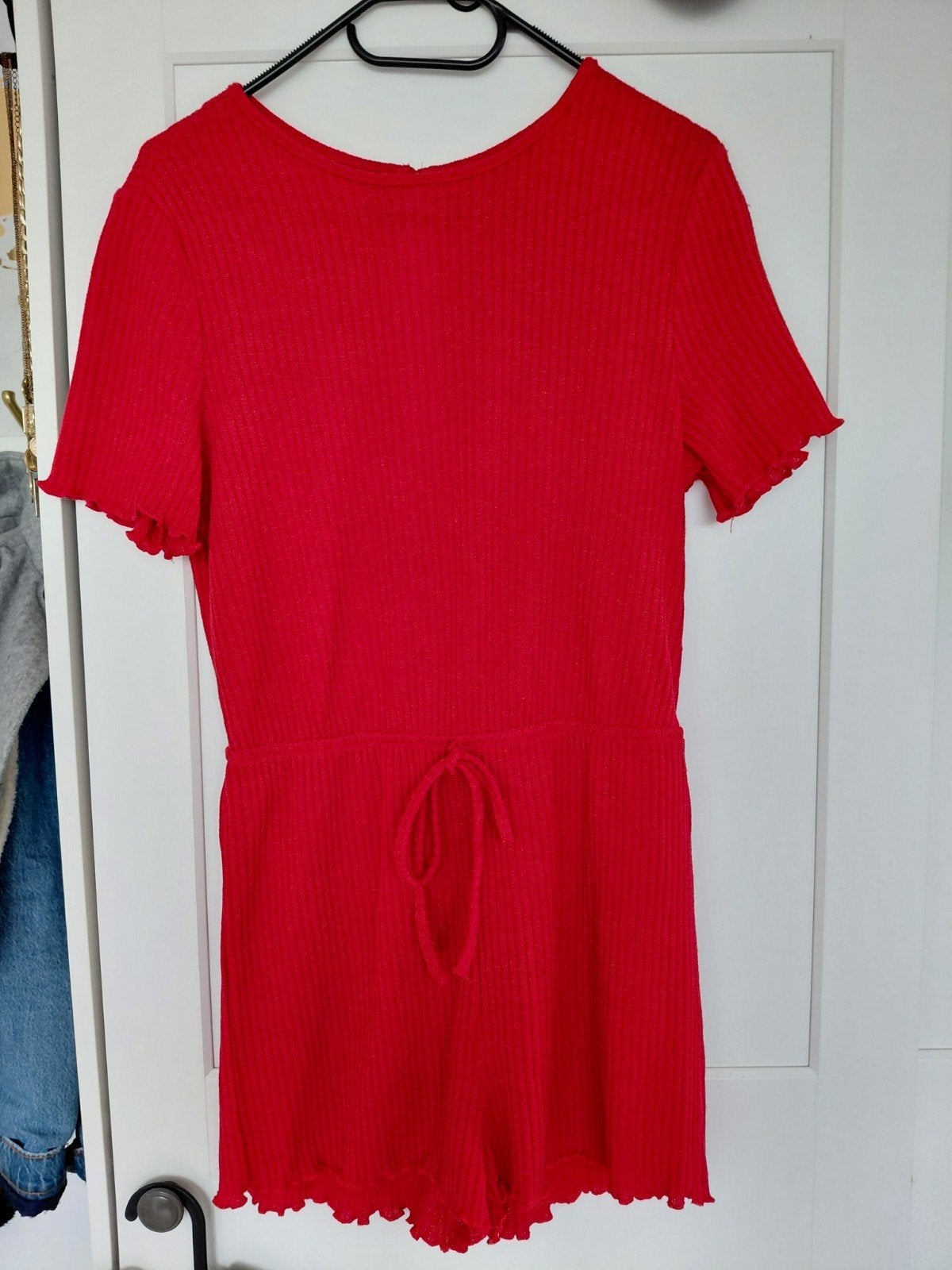Rode jumpsuit x Shein, Maat 38/40 (M), Nieuw, Ophalen of Verzenden, Rood