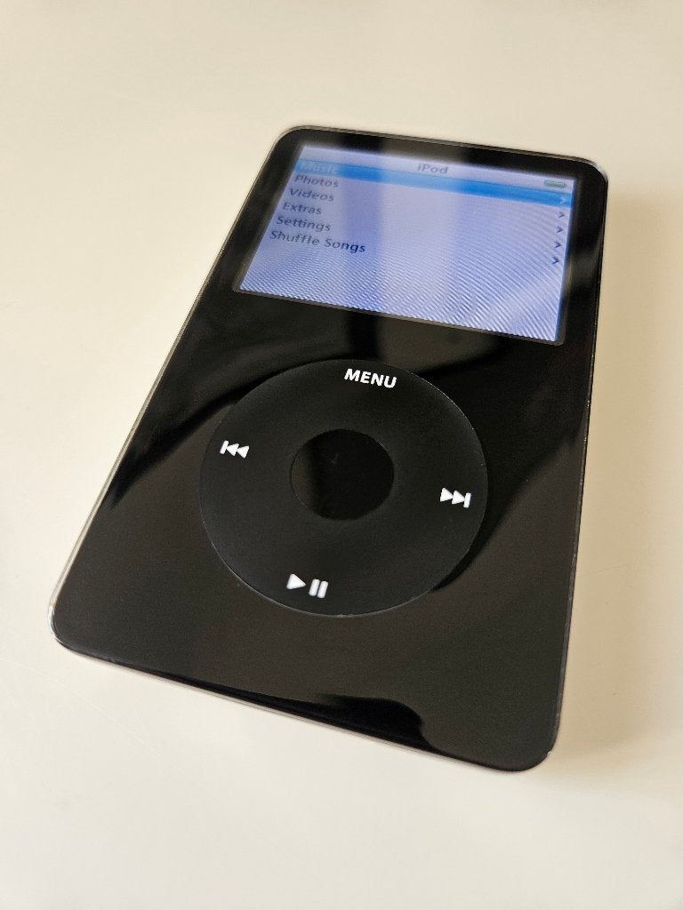 iPod Classic 5e gen. 30 GB, Gebruikt, Classic, Zwart, Ophalen of Verzenden