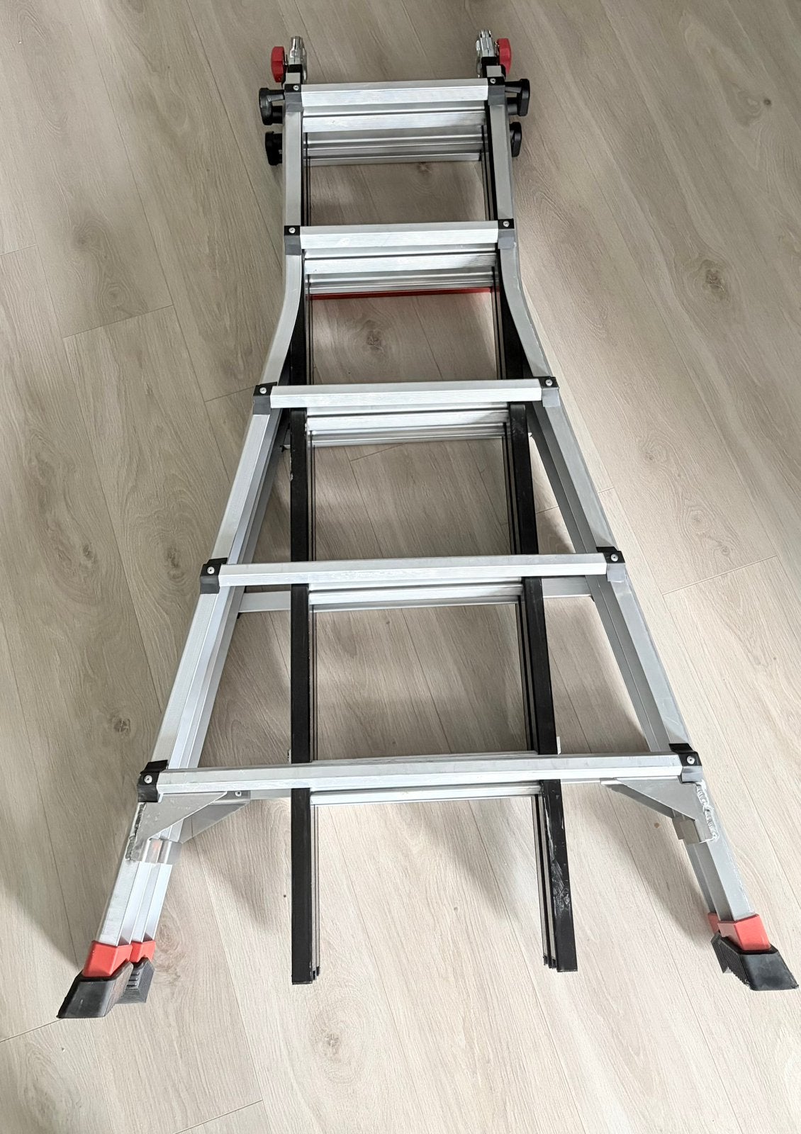 Altrex Pro+ 4 x 5, Ophalen, Zo goed als nieuw, Opvouwbaar of Inschuifbaar, 4 meter of meer
