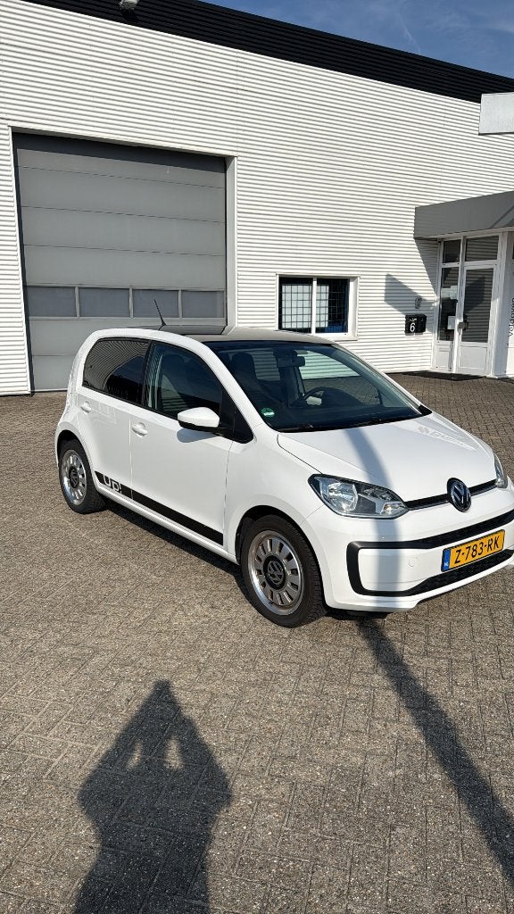 Volkswagen up! 1.0 60PK 5D BMT 2018 Wit, Auto's, Voorwielaandrijving, Stof, Handgeschakeld, Particulier