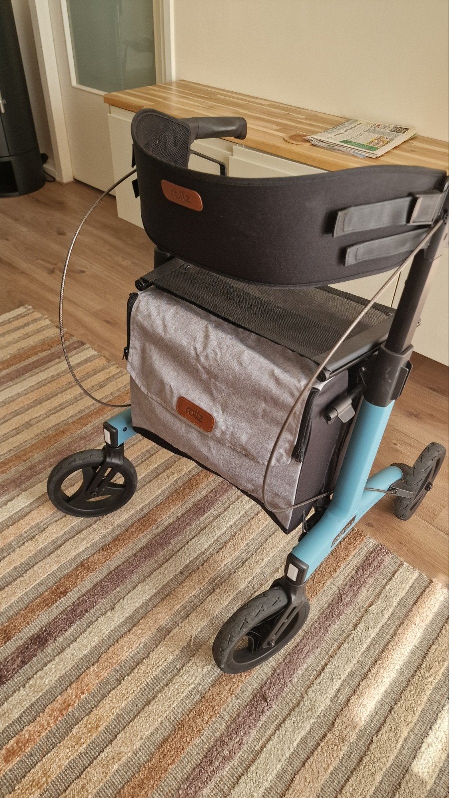 Rollz Flow rollator – zo goed als nieuw – nog geen 2 maanden, Diversen, Rollators, Ophalen of Verzenden, Opvouwbaar, Zo goed als nieuw