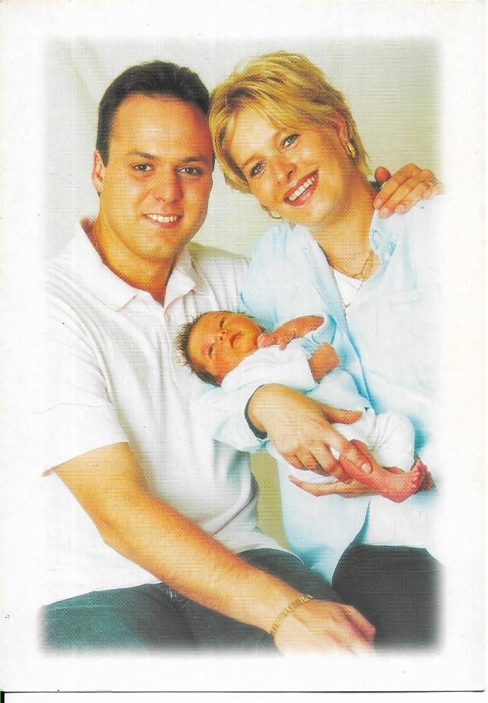 Frans, Christiaan en Mariska Bauer (geboorte kaart), Verzamelen, Ophalen of Verzenden, Nieuw, Foto of Kaart