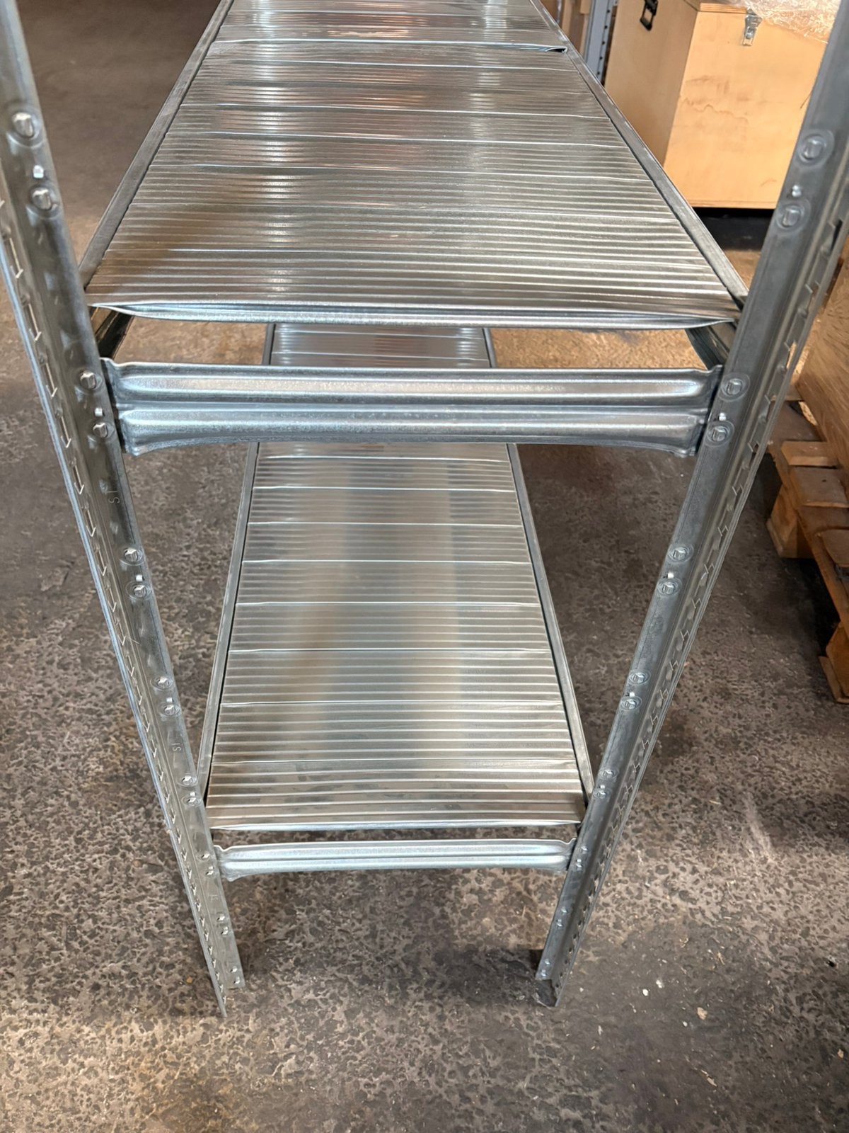 Metalsistem stelling, Ophalen of Verzenden, Gebruikt