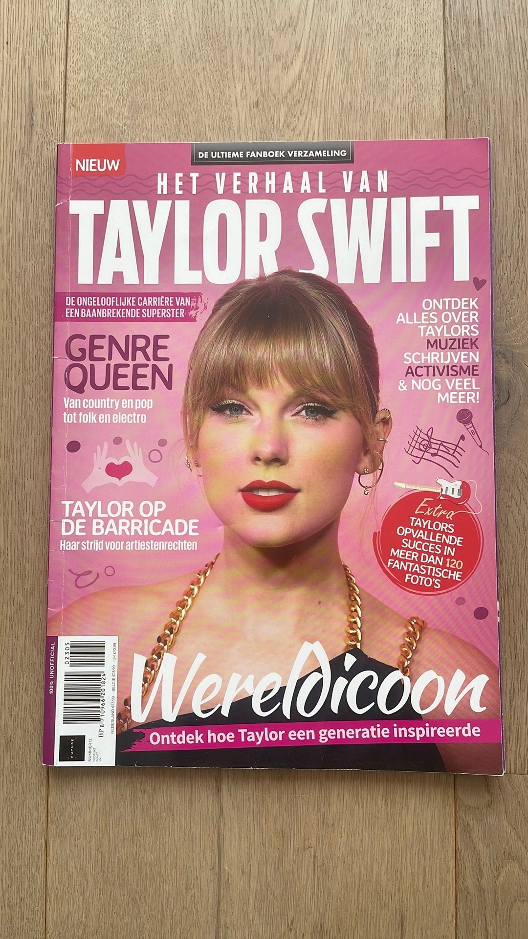 Taylor swift het verhaal van fanboek tijdschrift, Ophalen of Verzenden, Zo goed als nieuw, Muziek, Film of Tv