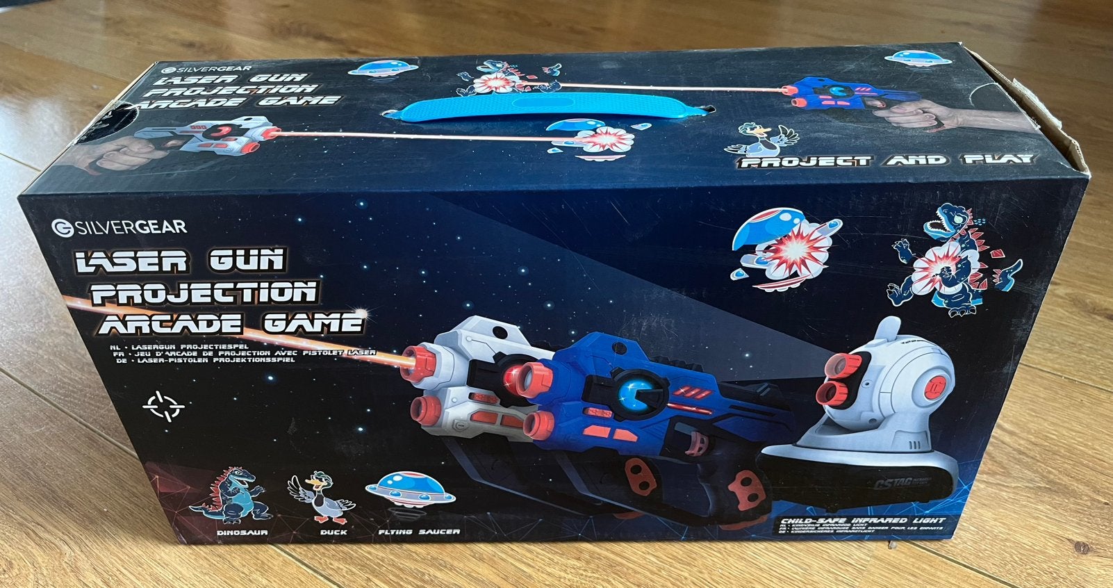 Laser gun projection arcade game (Silvergear), Ophalen, Zo goed als nieuw, Sony PlayStation