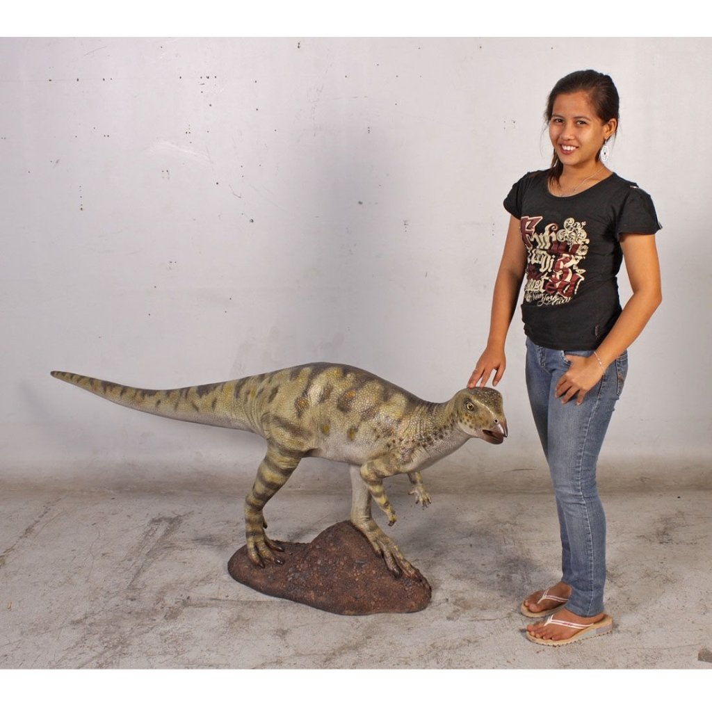 Hypsilophodont – Dinosaurus beeld Lengte 202 cm, Ophalen, Nieuw, Overige typen