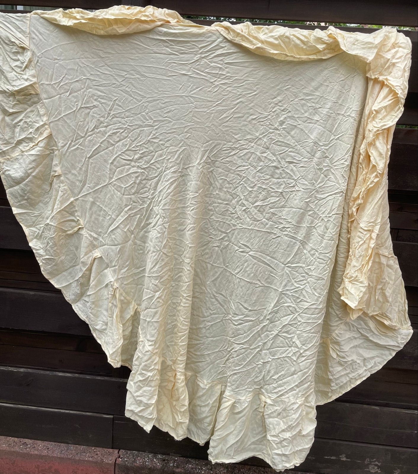 32 Crème Ronde Tafelkleden - Diameter 150 cm, Huis en Inrichting, Ophalen, Gebruikt, Rond, Beige