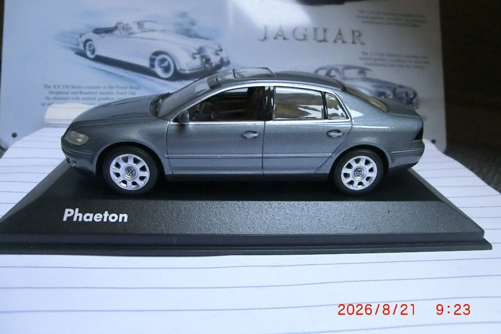 Minichamps VW Pheaton 1:43, Ophalen of Verzenden, Nieuw, Auto, MiniChamps