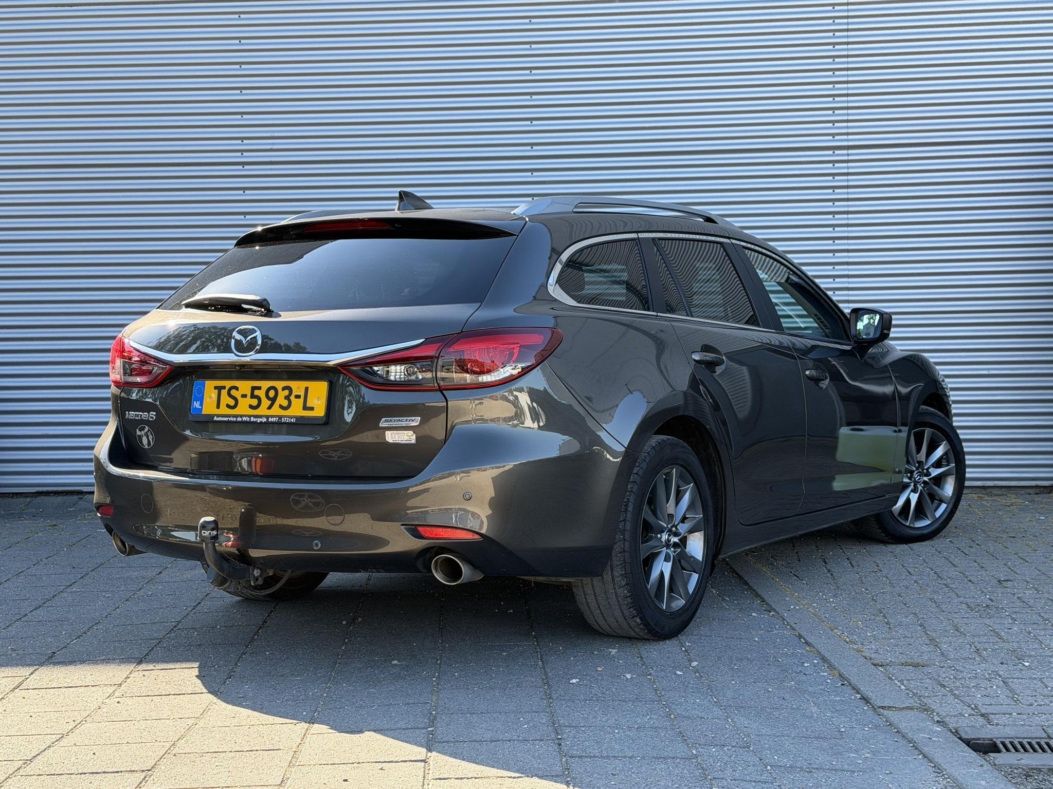 Mazda 6 Sportbreak 2.0 SkyActiv-G 165 Business Comfort | 360, Auto's, 1998 cc, Gebruikt, 4 cilinders, Bruin