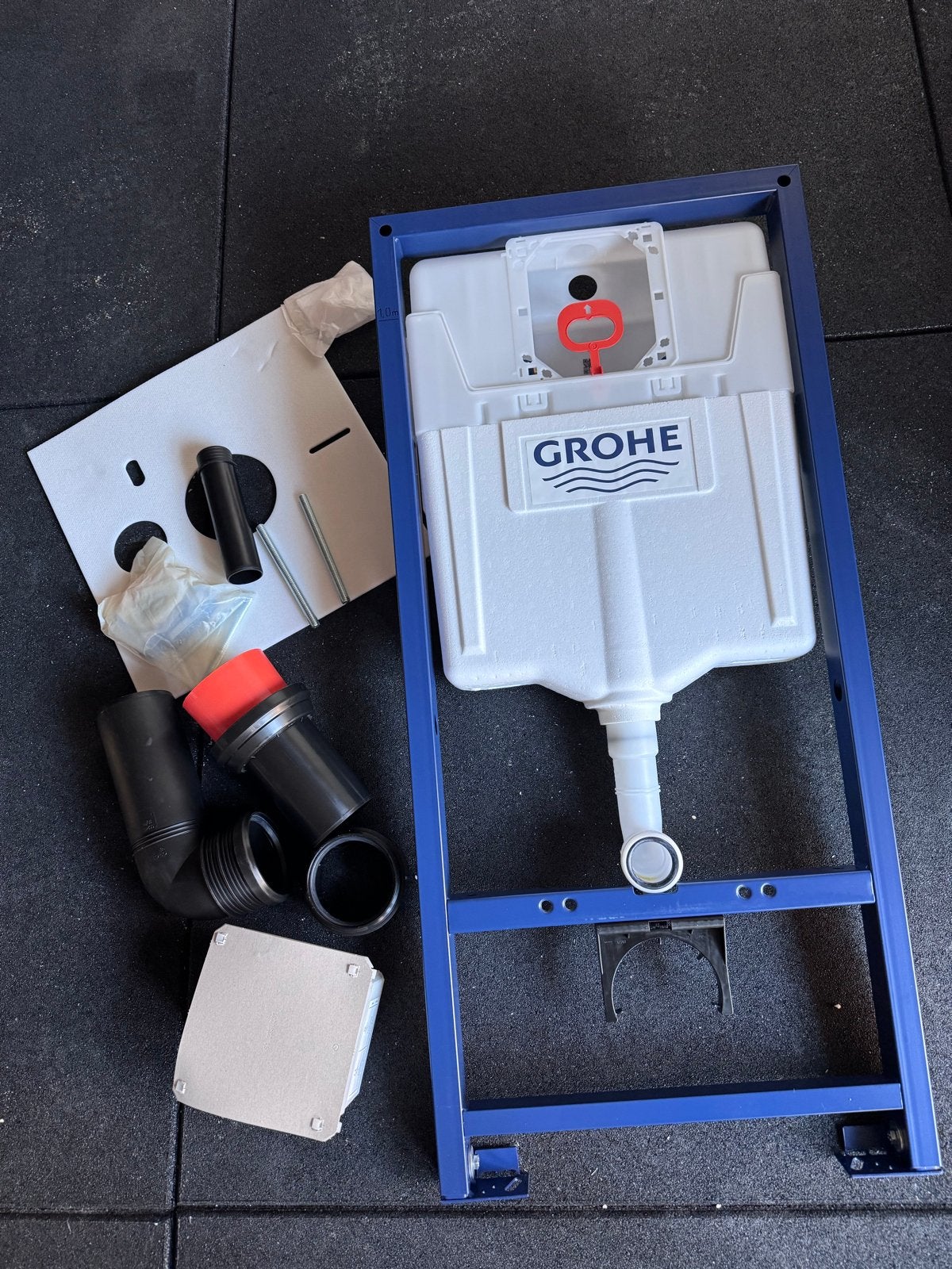 Grohe Rapid Inbouw WC Reservoir met Wandbevestiging, Ophalen, Nieuw, Toilet