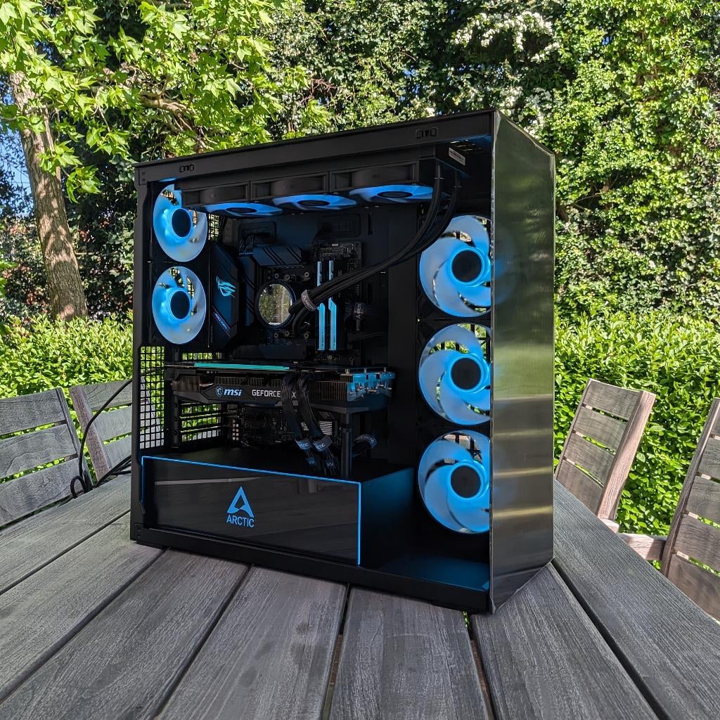 Gaming PC | RTX 3070 Ti | Ryzen 5 5600X | 1,2TB SSD | Strix, Computers en Software, Desktop Pc's, Zo goed als nieuw, 4 Ghz of meer