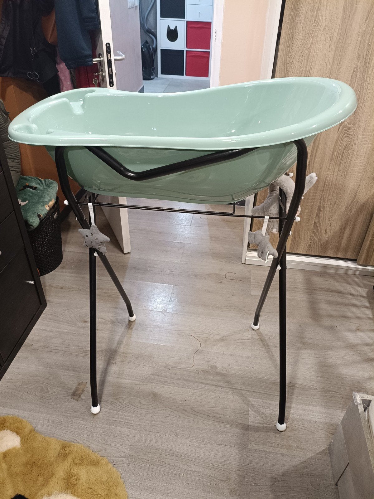 baby bad badje op standaard, Ophalen of Verzenden, Zo goed als nieuw, Badje, Standaard