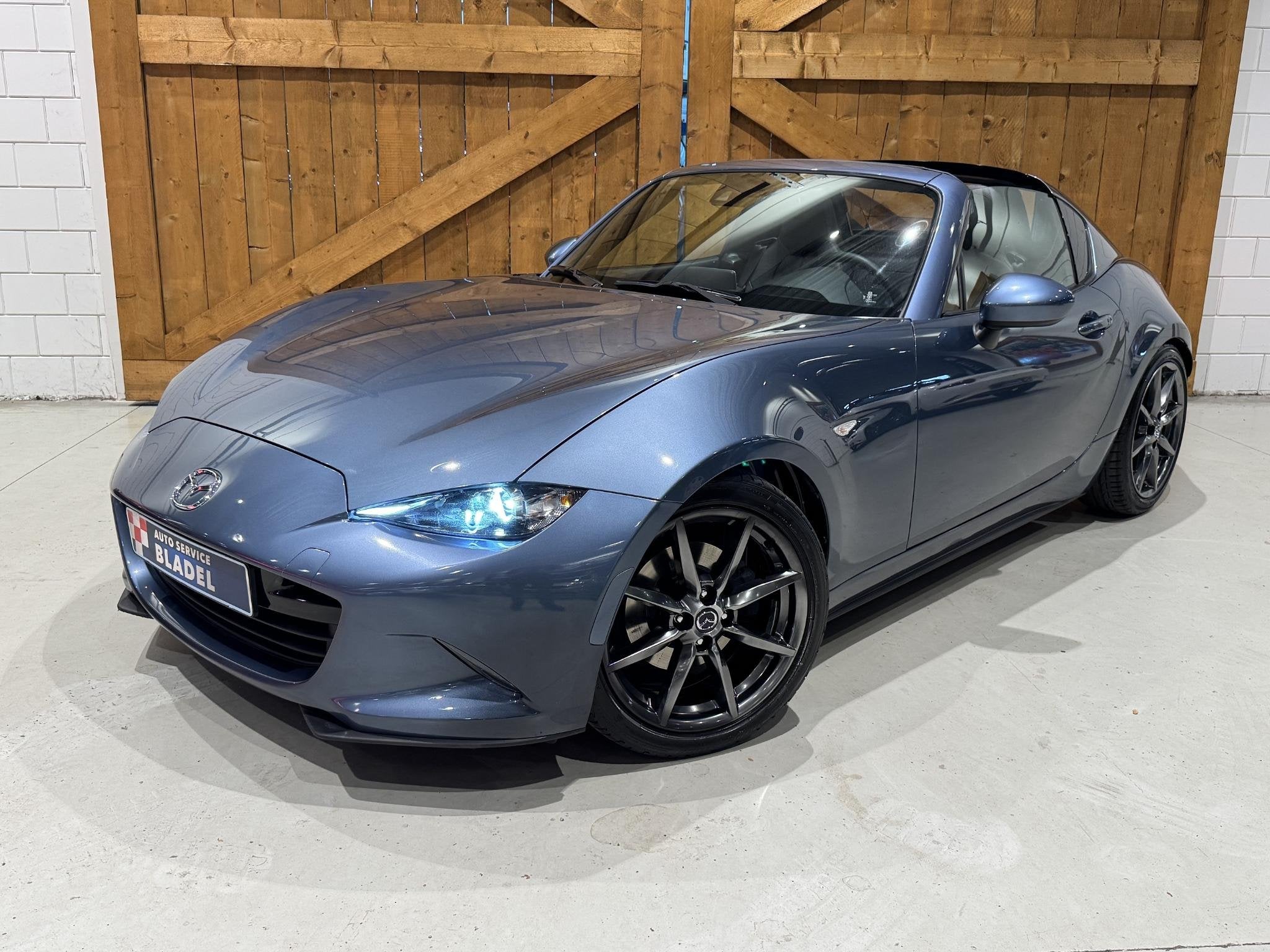 Mazda MX-5 2.0 SkyActiv-G RF Automaat Apple Carplay/Leder/PD, Auto's, Mazda, Automaat, 1998 cc, Gebruikt, Euro 6