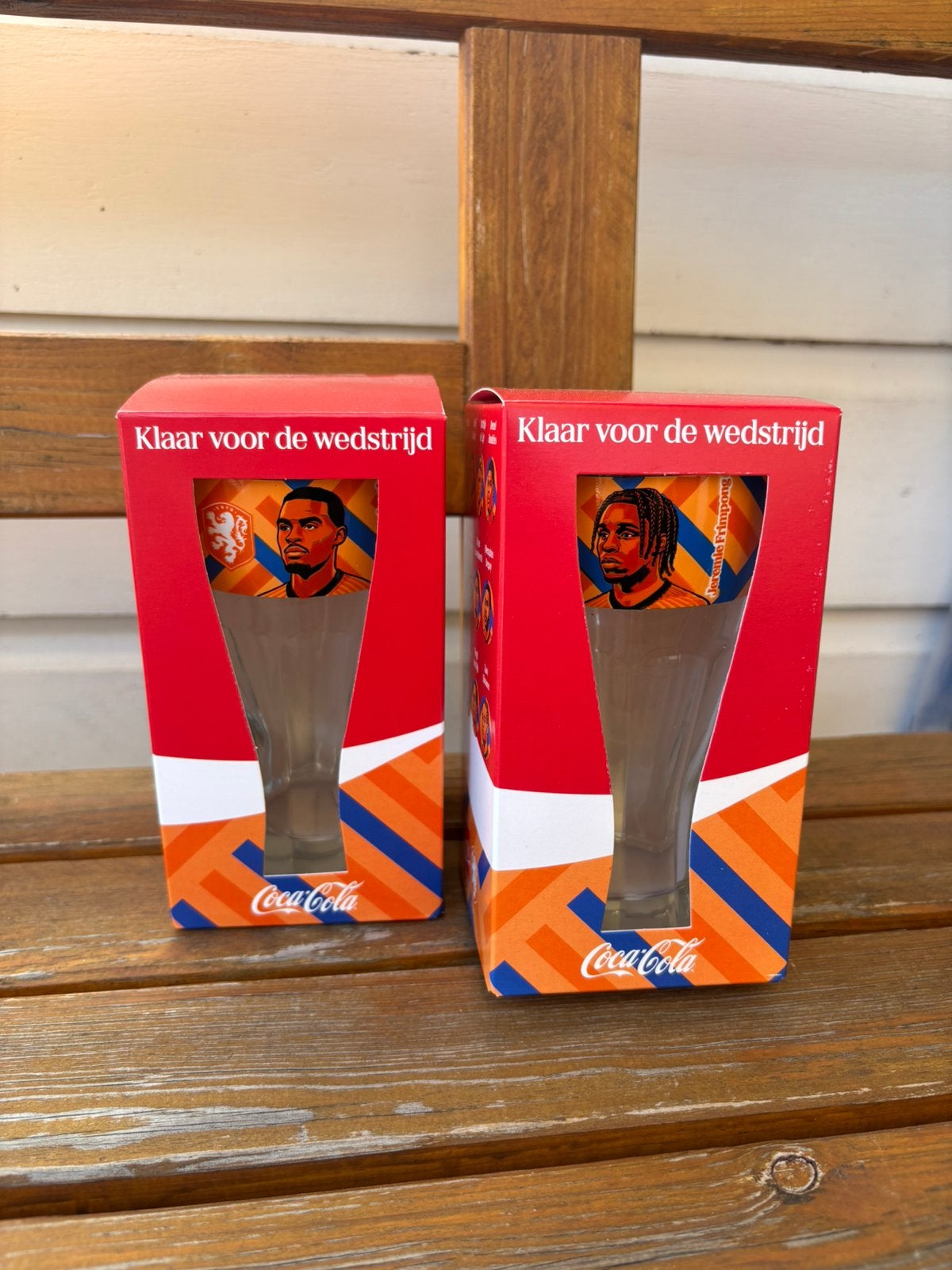 Coca cola WK glazen spelersglazen oranje spelerscollectie, Ophalen of Verzenden, Nieuw, Gebruiksvoorwerp