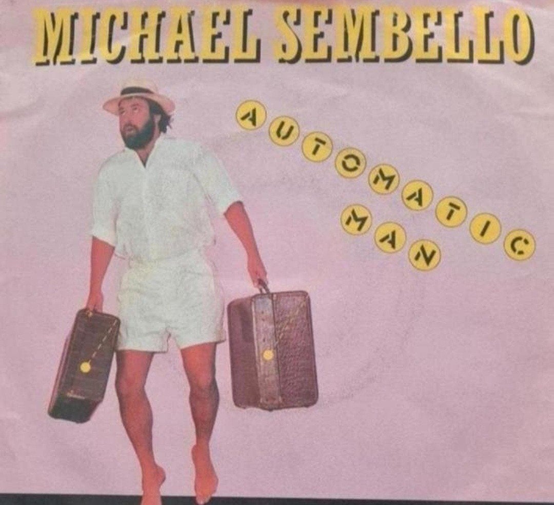 MICHAEL SEMBELLO  - AUTOMATIC MAN, Cd's en Dvd's, Vinyl Singles, Ophalen of Verzenden, Gebruikt, Pop