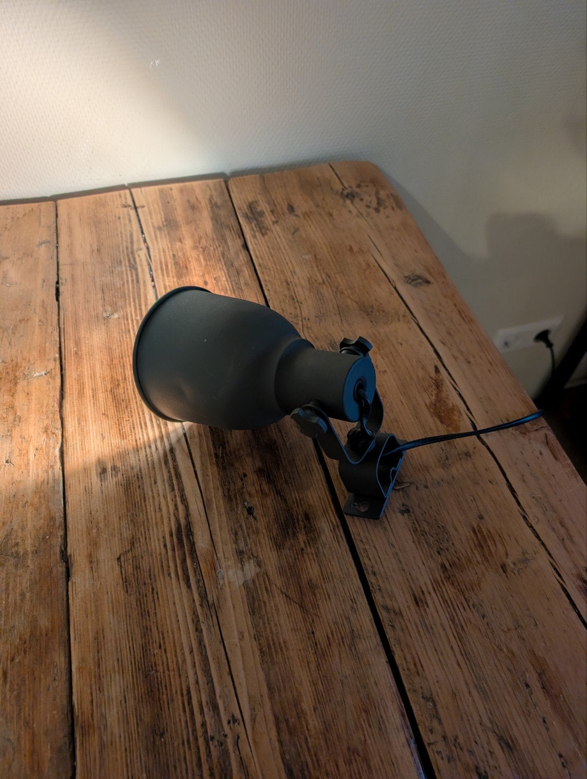 Kleine Hektar lamp van IKEA - Klemlamp/Spot, Gebruikt, Zwart, Industrieel, IKEA