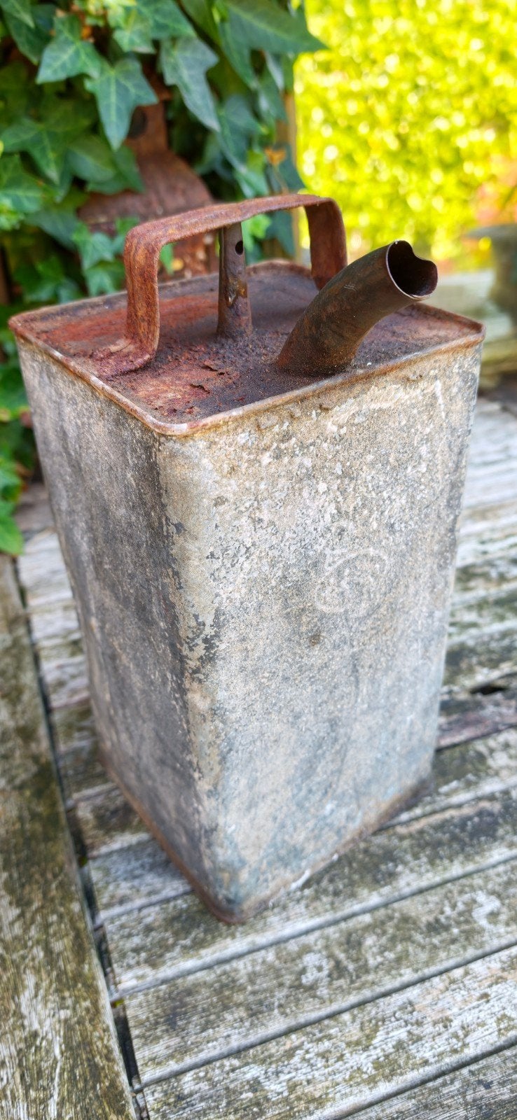 Vintage Esso oliekan uit 1949, Ophalen of Verzenden