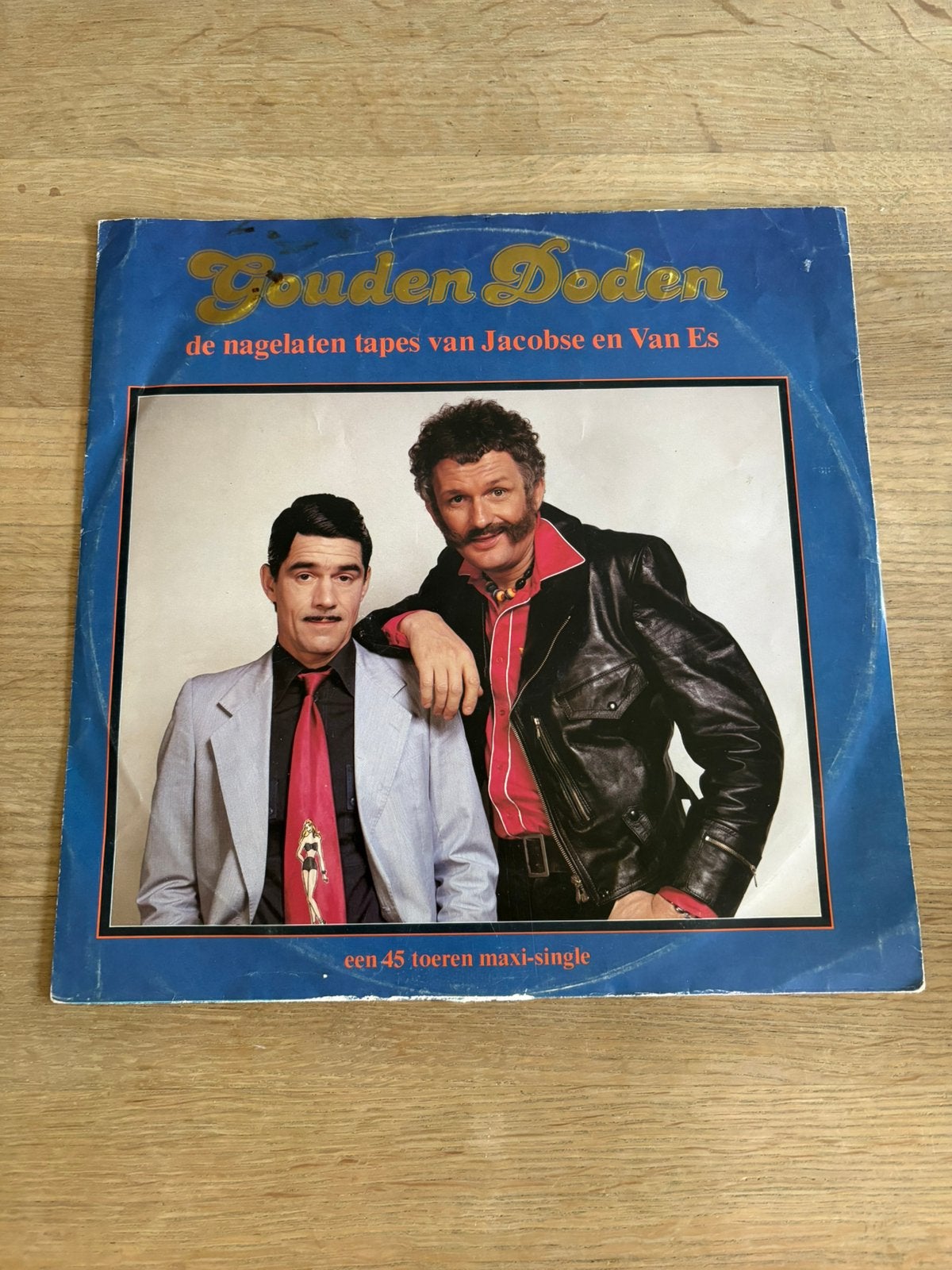 Gave vintage maxisingle Van Kooten en de Bie, Ophalen of Verzenden, Zo goed als nieuw, Overige formaten
