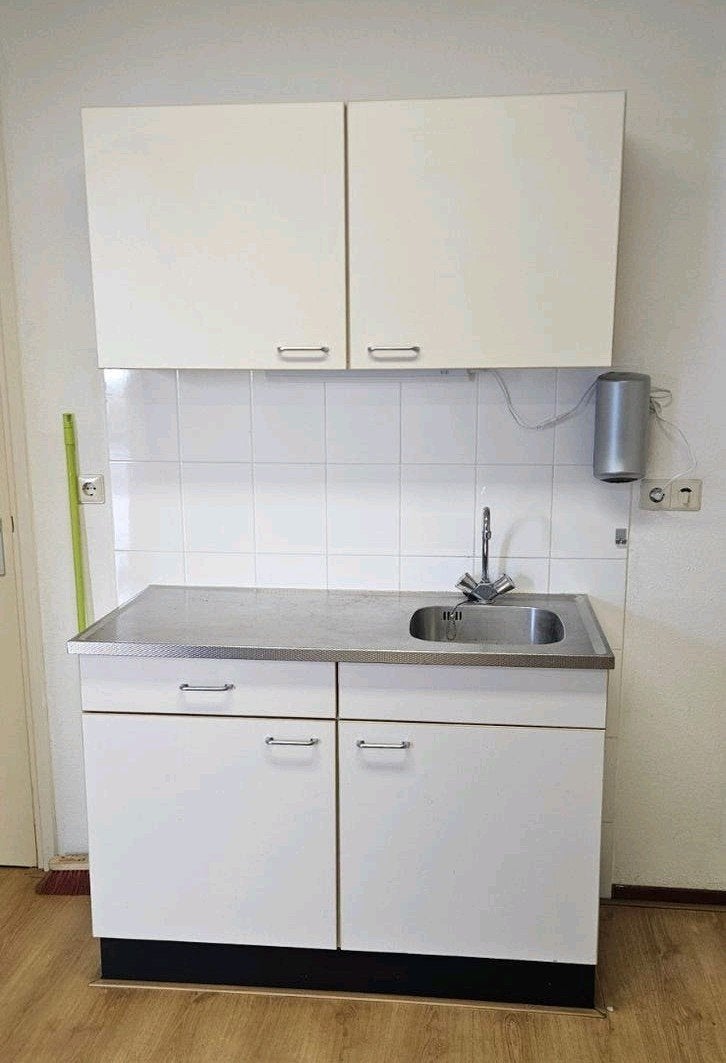 Compact keukenblok met bovenkasten en spoelbak, Ophalen, Gebruikt