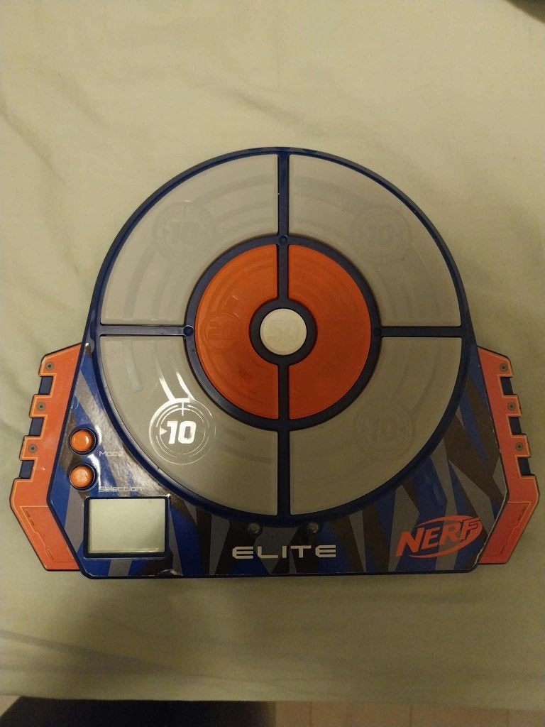 Nerf Elite Electronische Target, Ophalen of Verzenden, Gebruikt