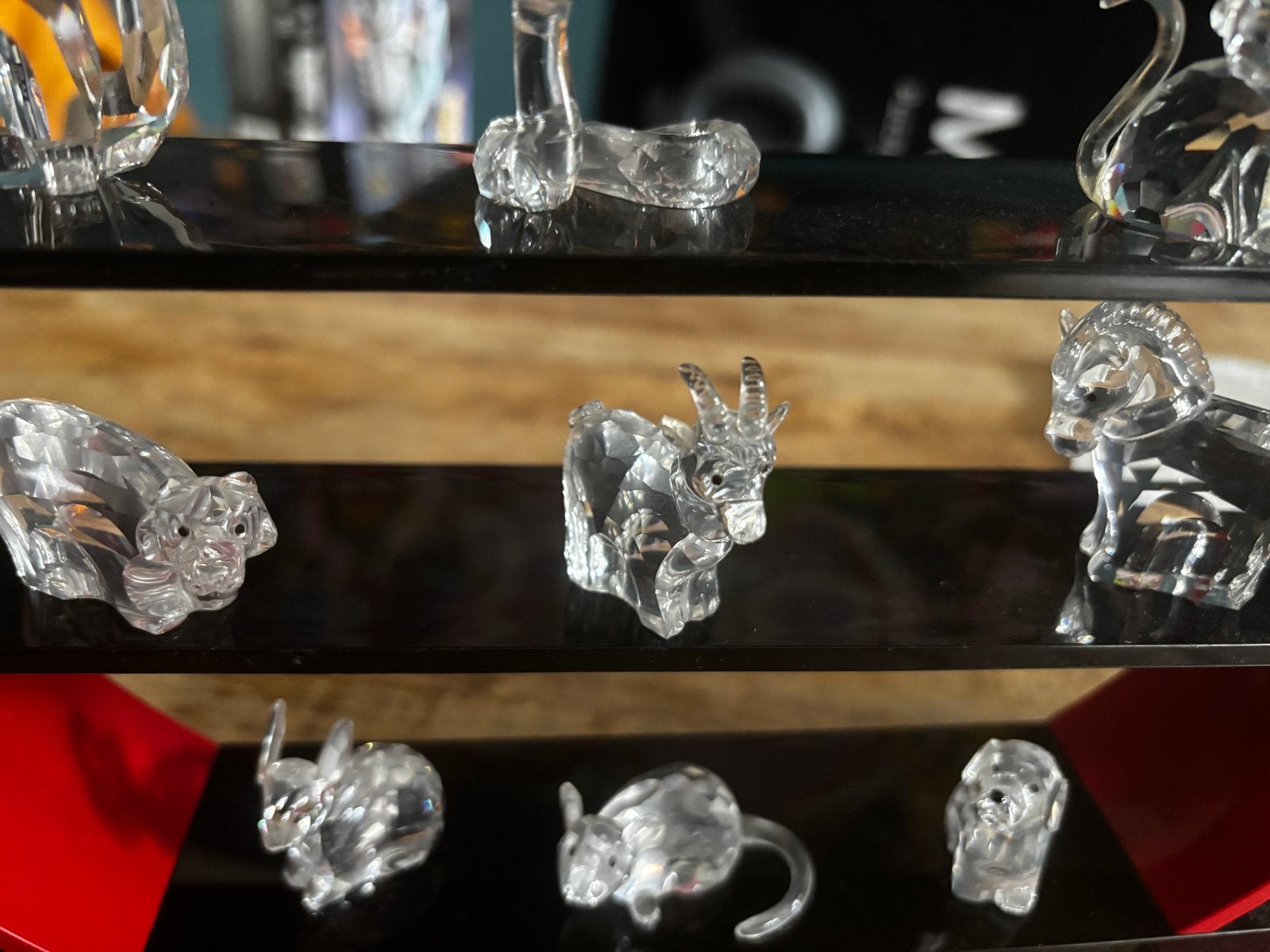 Swarovski Chinese Zodiac set met doosjes, Verzamelen, Swarovski, Ophalen of Verzenden, Zo goed als nieuw, Figuurtje