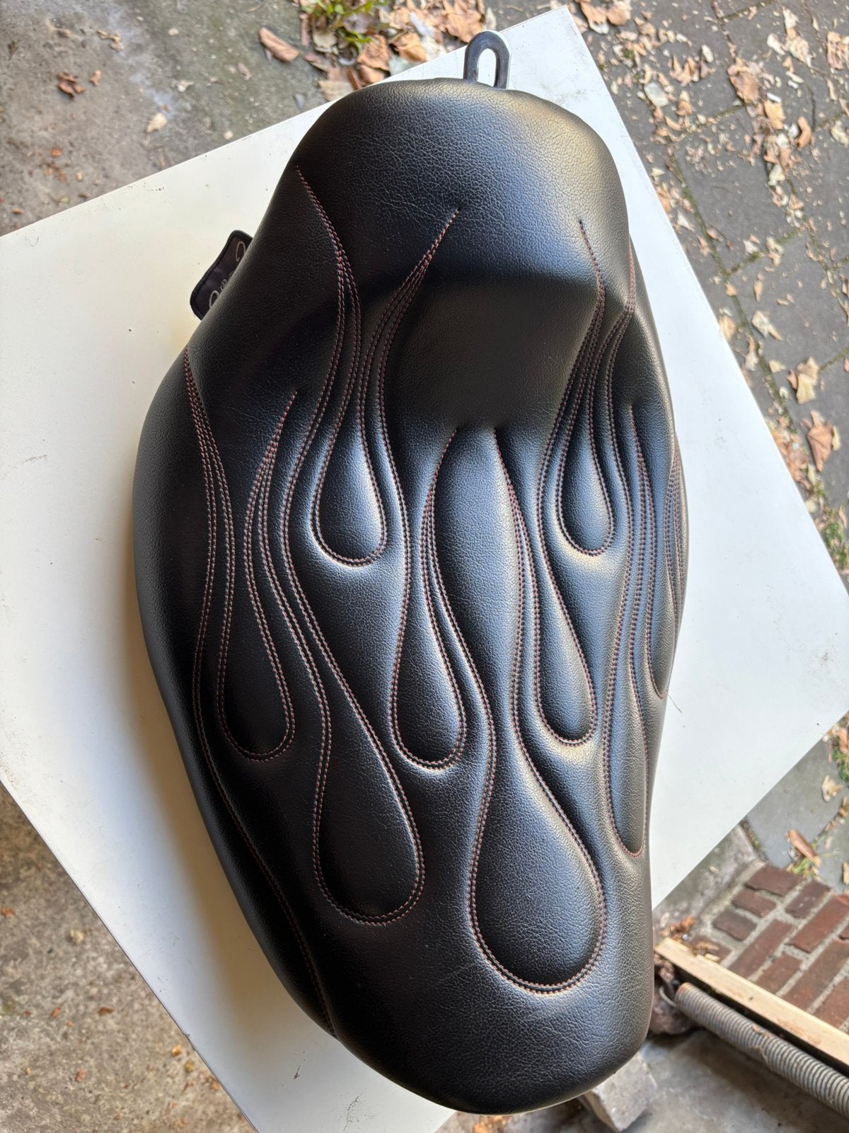 C&C LoPRO Solo Seat voor Harley Davidson Dyna, Ophalen of Verzenden, Gebruikt