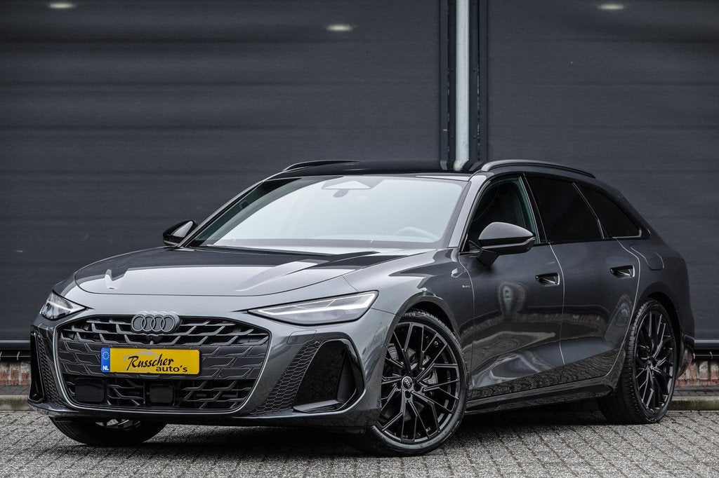 Audi A6 Avant Edition One | e-hybrid 299Pk | MMI Bijrijdersd, Auto's, Audi, Automaat, Gebruikt, Zwart, 4 cilinders