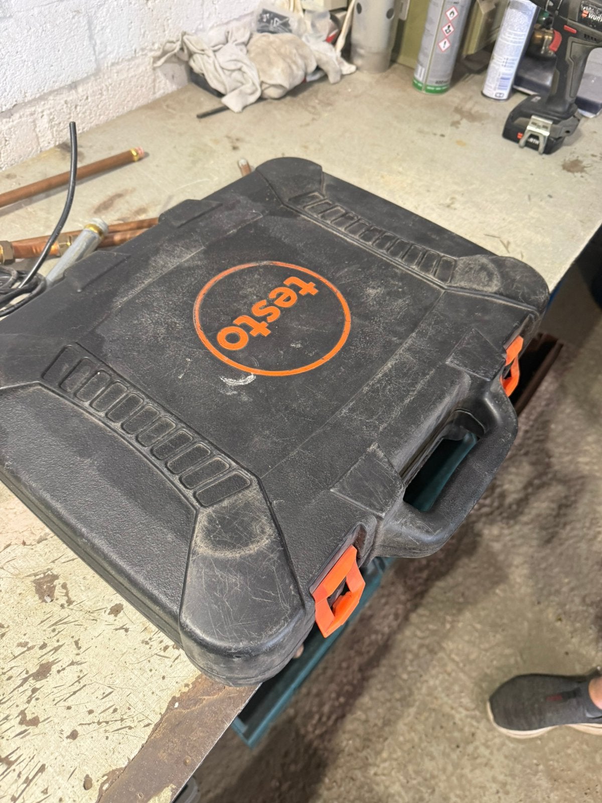 Testo 557 manifold, Ophalen, Gebruikt