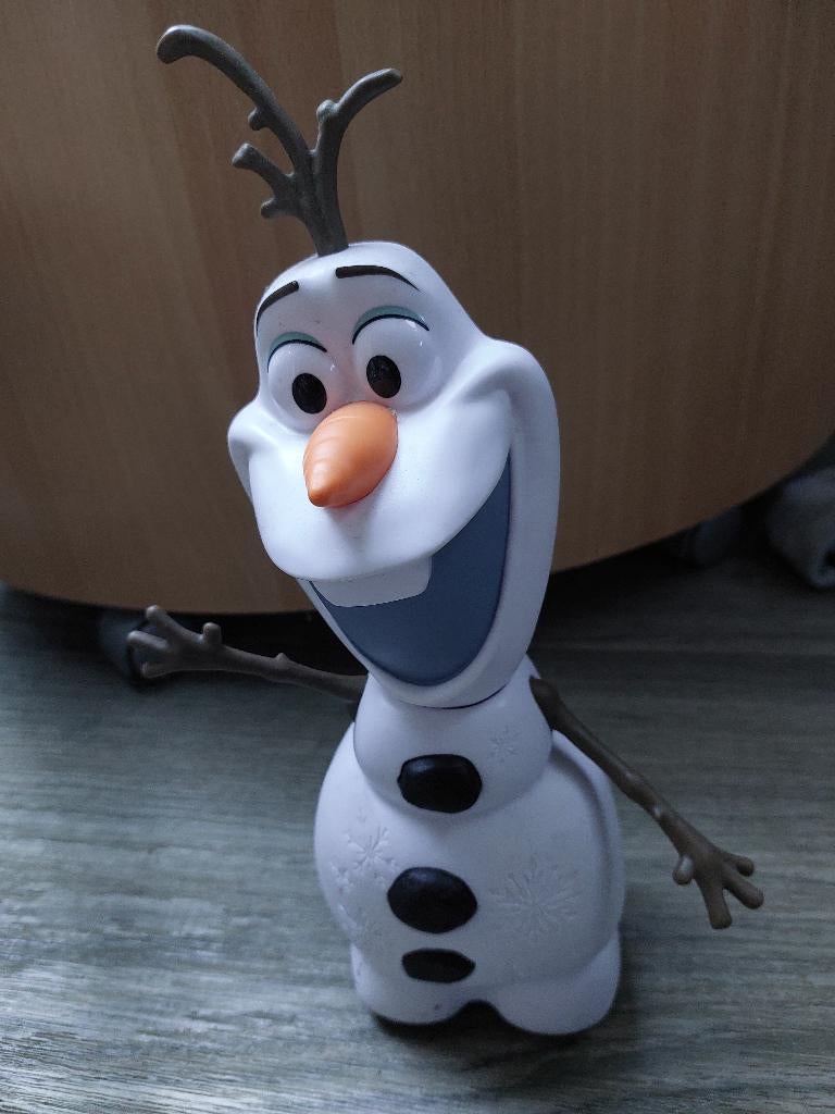 Dansende olaf de sneeuwpop 5 euro, Ophalen, Overige figuren, Zo goed als nieuw, Overige typen