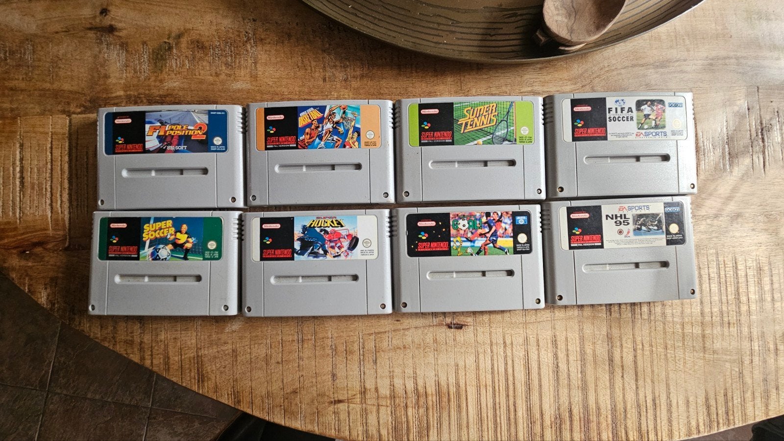 Mooi lot van 8 originele SNES games (Sport & Racing) – PAL, Spelcomputers en Games, Games | Nintendo NES, Ophalen of Verzenden