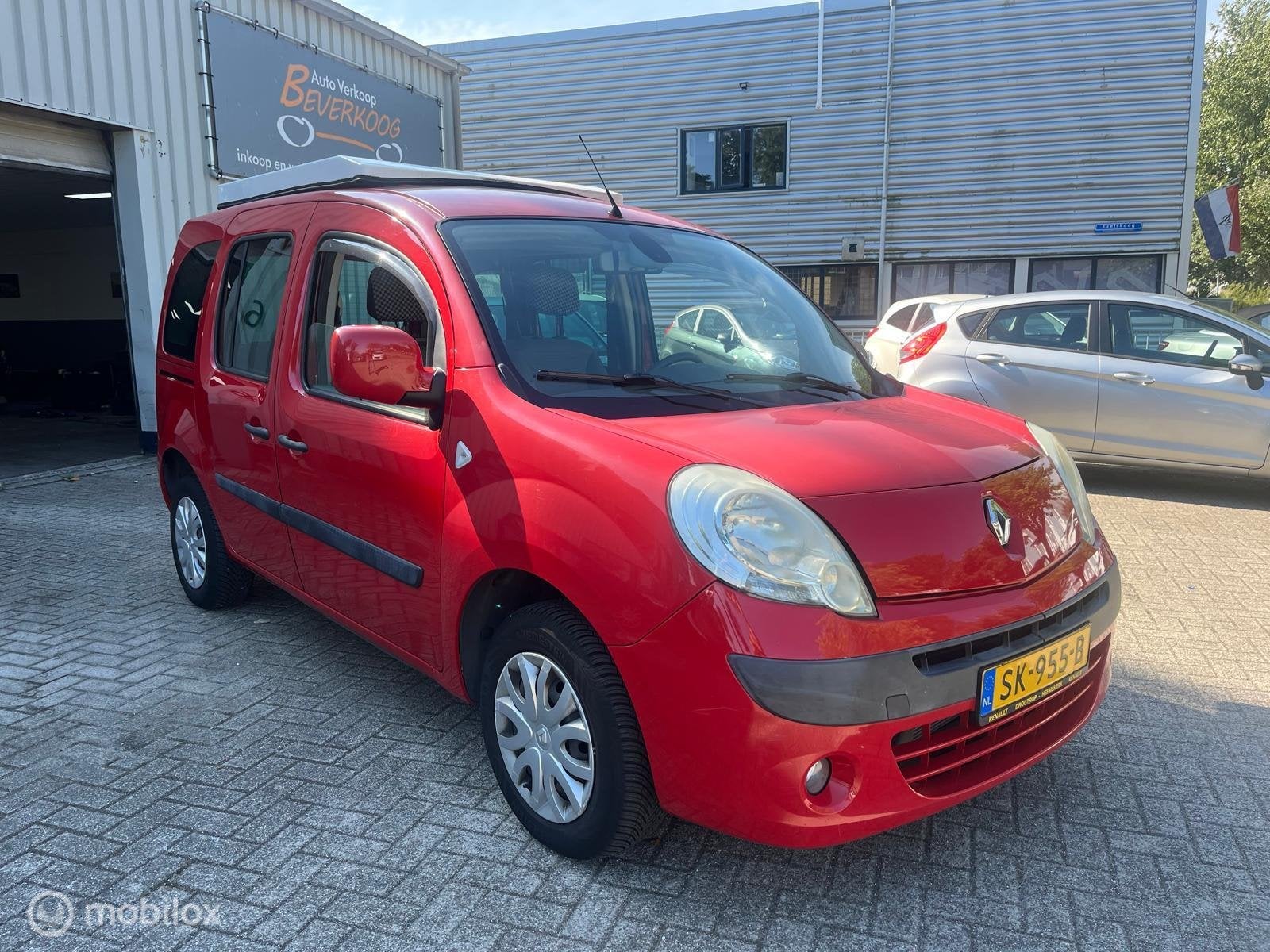 Renault Kangoo combi 1.6-16V Luxe / DAKOPBOUW / SLAAPPLAATS, Auto's, Stof, Gebruikt, 4 cilinders, Kangoo