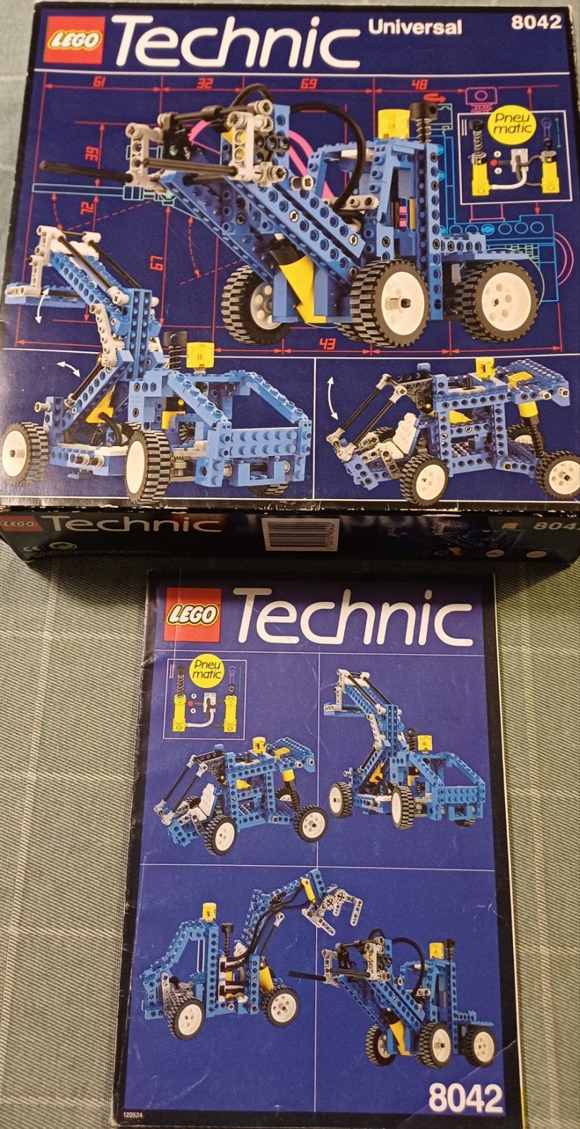 LEGO Technic 8042 Universal Set - Pneumatic, Ophalen of Verzenden, Gebruikt, Overige merken