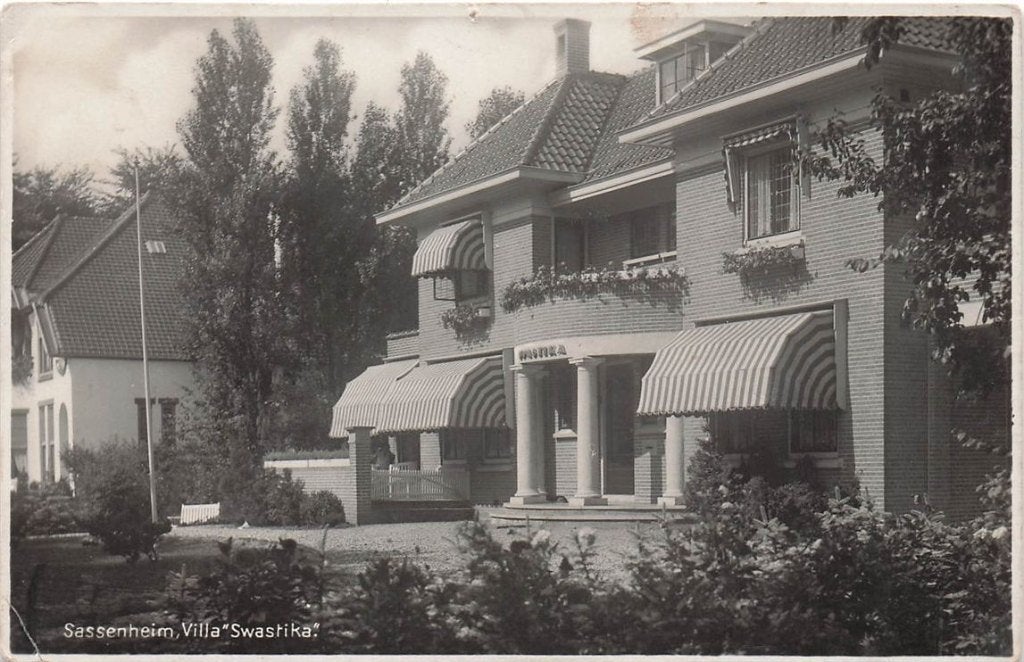703-432-029 Sassenheim Villa Swastika, Verzamelen, Verzenden, Voor 1920, Zuid-Holland