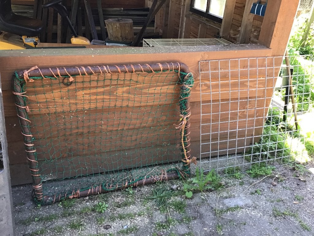 2 slowfeeder roosters voor paardenvoerbak halve ibc, Toebehoren