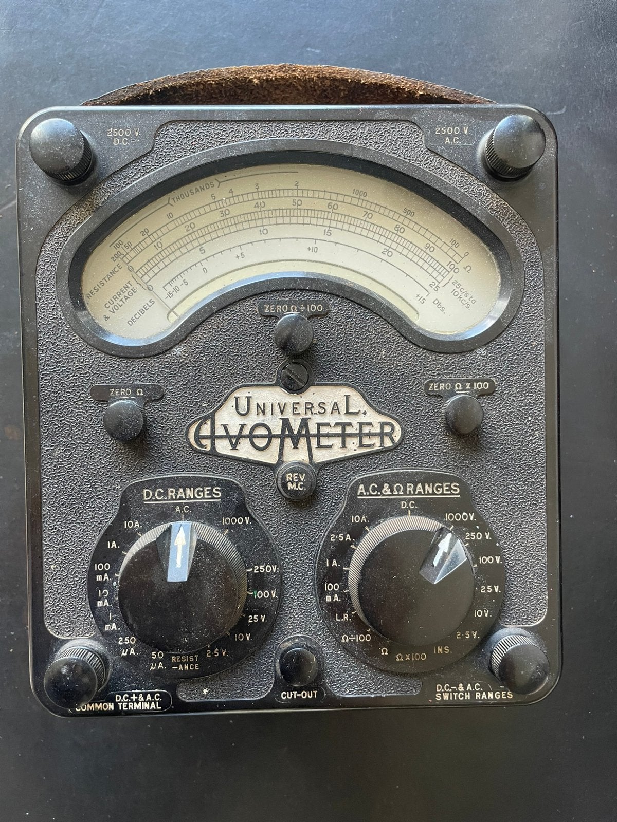 Vintage AVO Universeelmeter Model 8 (Mk1), Ophalen of Verzenden, Gebruikt, Multimeter