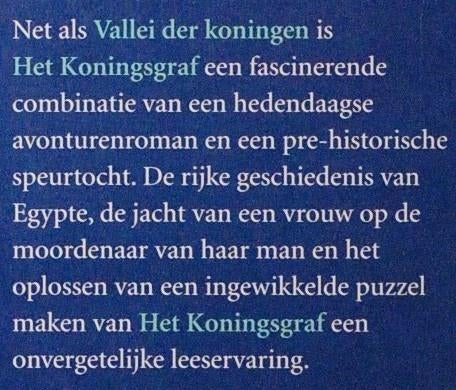Het koningsgraf - Wilbur Smith (1995), Verzenden, Zo goed als nieuw