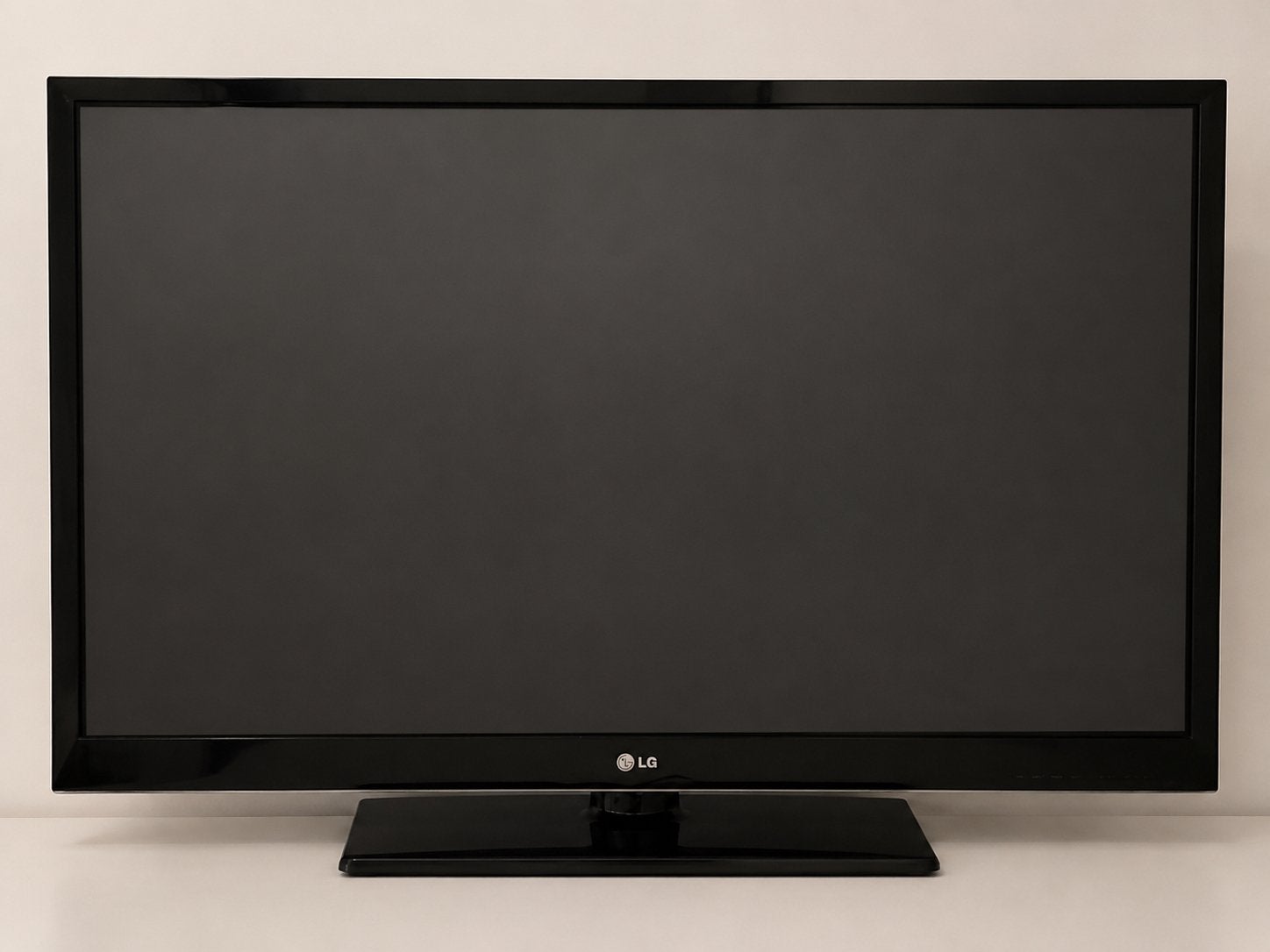 Zwarte LG tv, Ophalen, Gebruikt, 100 Hz, 100 cm of meer