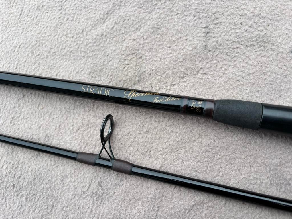 Shimano stradic specimen fast action 12.6ft 2.75lbs hengel, Watersport en Boten, Ophalen, Gebruikt, Werphengel