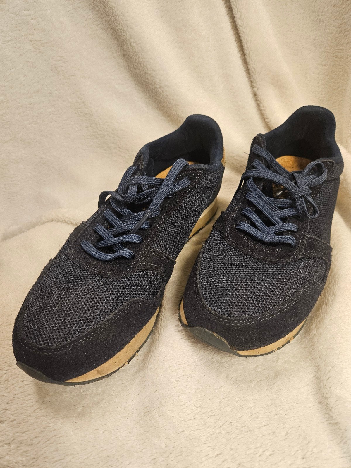 Woden Sneakers, Ophalen of Verzenden, Zo goed als nieuw, Blauw, Sneakers of Gympen