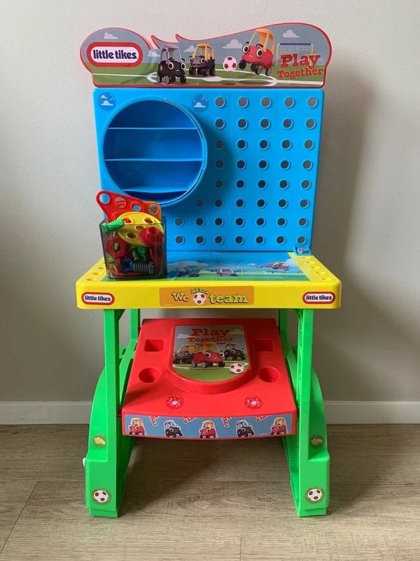 Little Tikes werkplaats/werkbank, Ophalen of Verzenden, Zo goed als nieuw