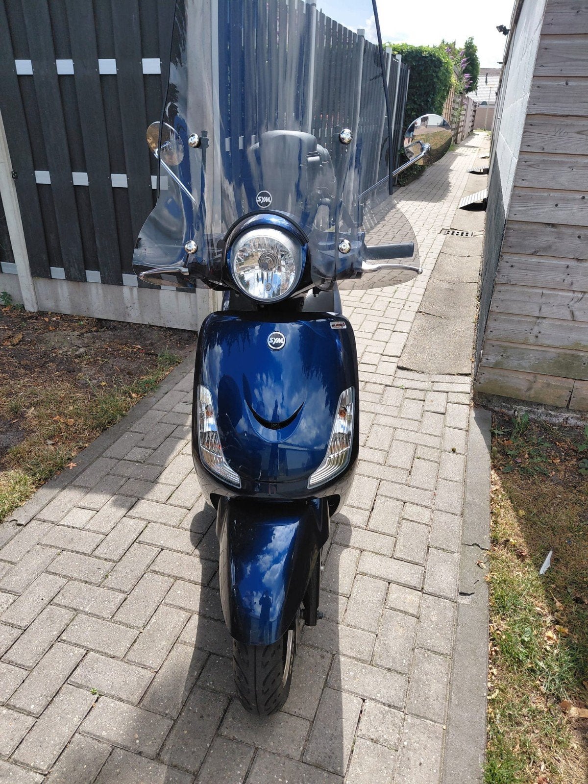 Sym Fiddle II 50S Scooter - Blauw, Zo goed als nieuw, Ophalen, Zo goed als nieuw, Benzine, Fiddle
