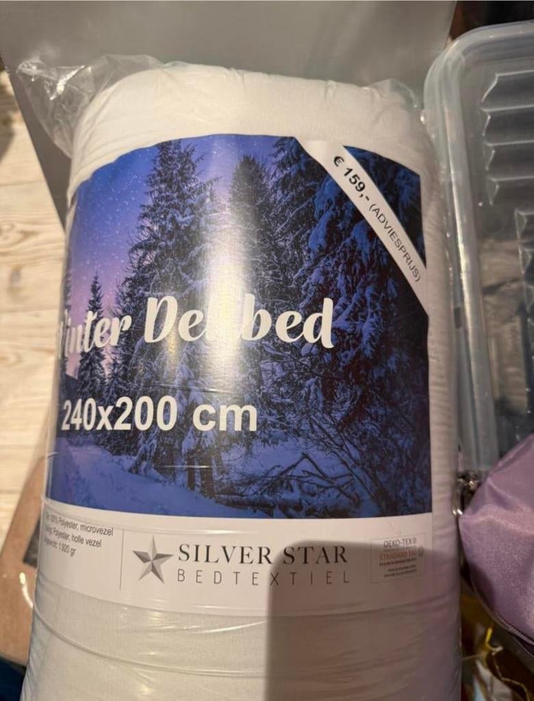 Nieuw winter dekbed lits jumeaux wit, Ophalen, Wit, Deken of Dekbed, Nieuw