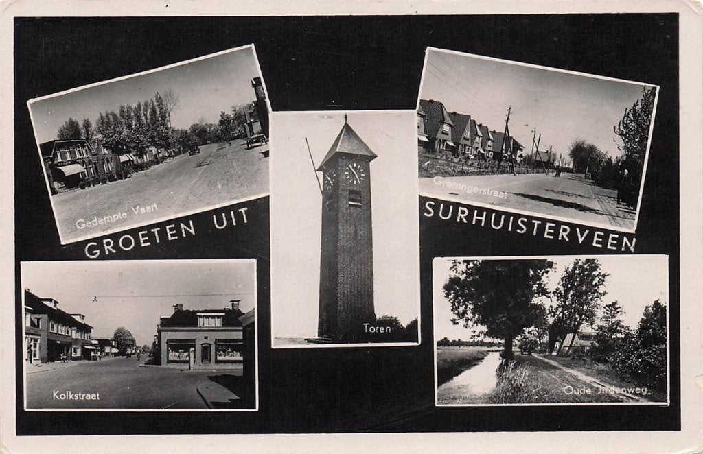 703-434-035 Surhuisterveen, Ophalen of Verzenden, Voor 1920, Friesland