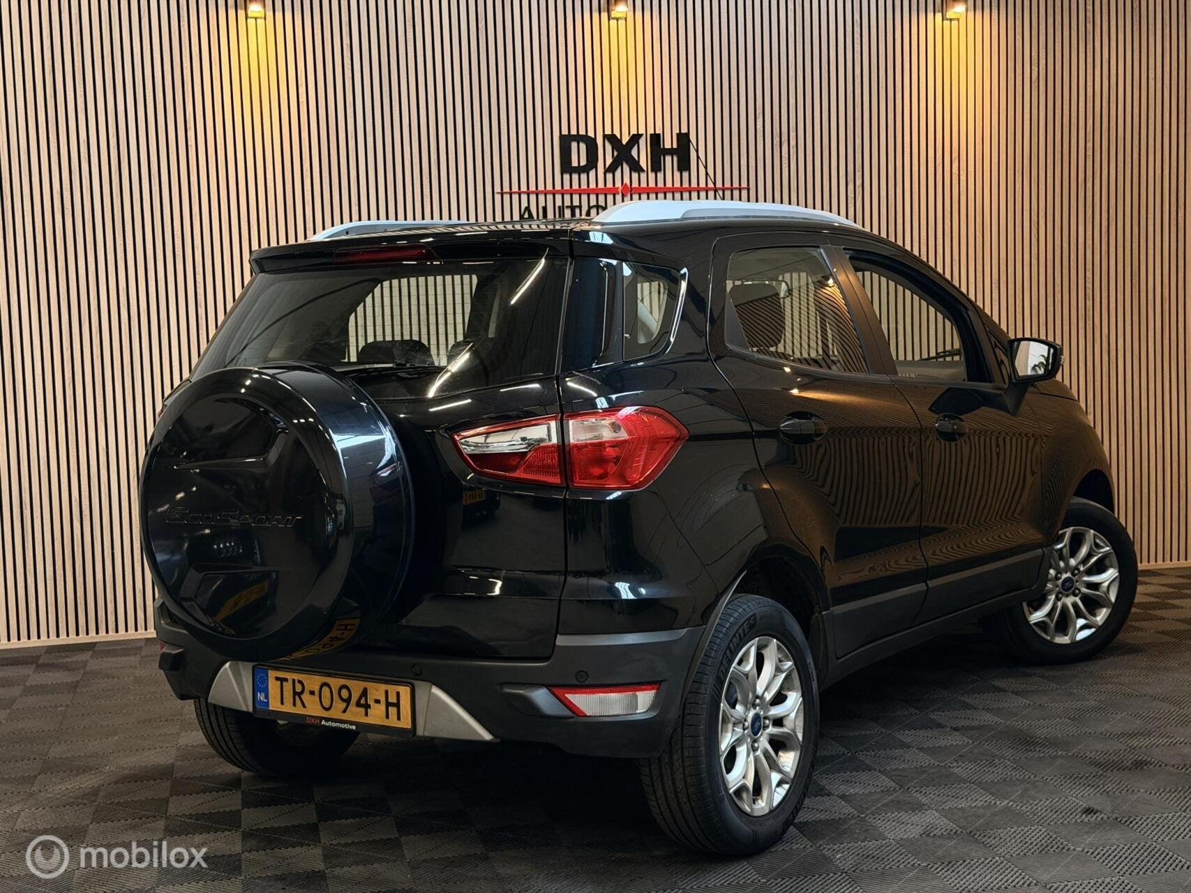 Ford EcoSport 1.5 Ti-VCT 4-Cyl APK-2027 BLUET PDC KEYLS STVW, Auto's, Voorwielaandrijving, Euro 5, Stof, Zwart