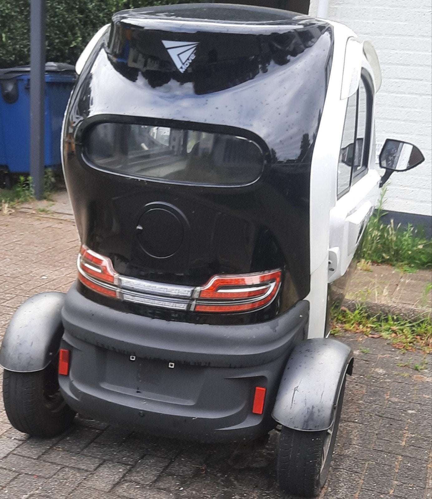 overdekt scootmobiel 3 wieler vigorous innercity 1500, Zo goed als nieuw, 16 km/u of meer, 46 km of meer, Ophalen