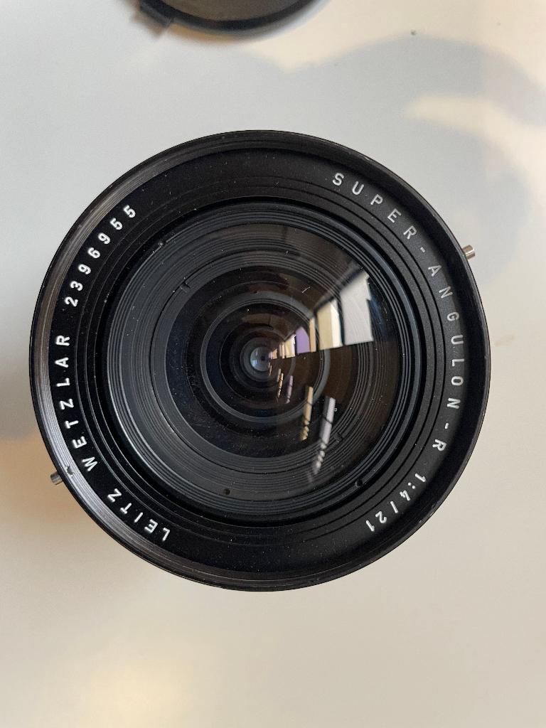 Super Angulon Leitz R 1:4 21mm lens, Ophalen, Gebruikt, Overige typen