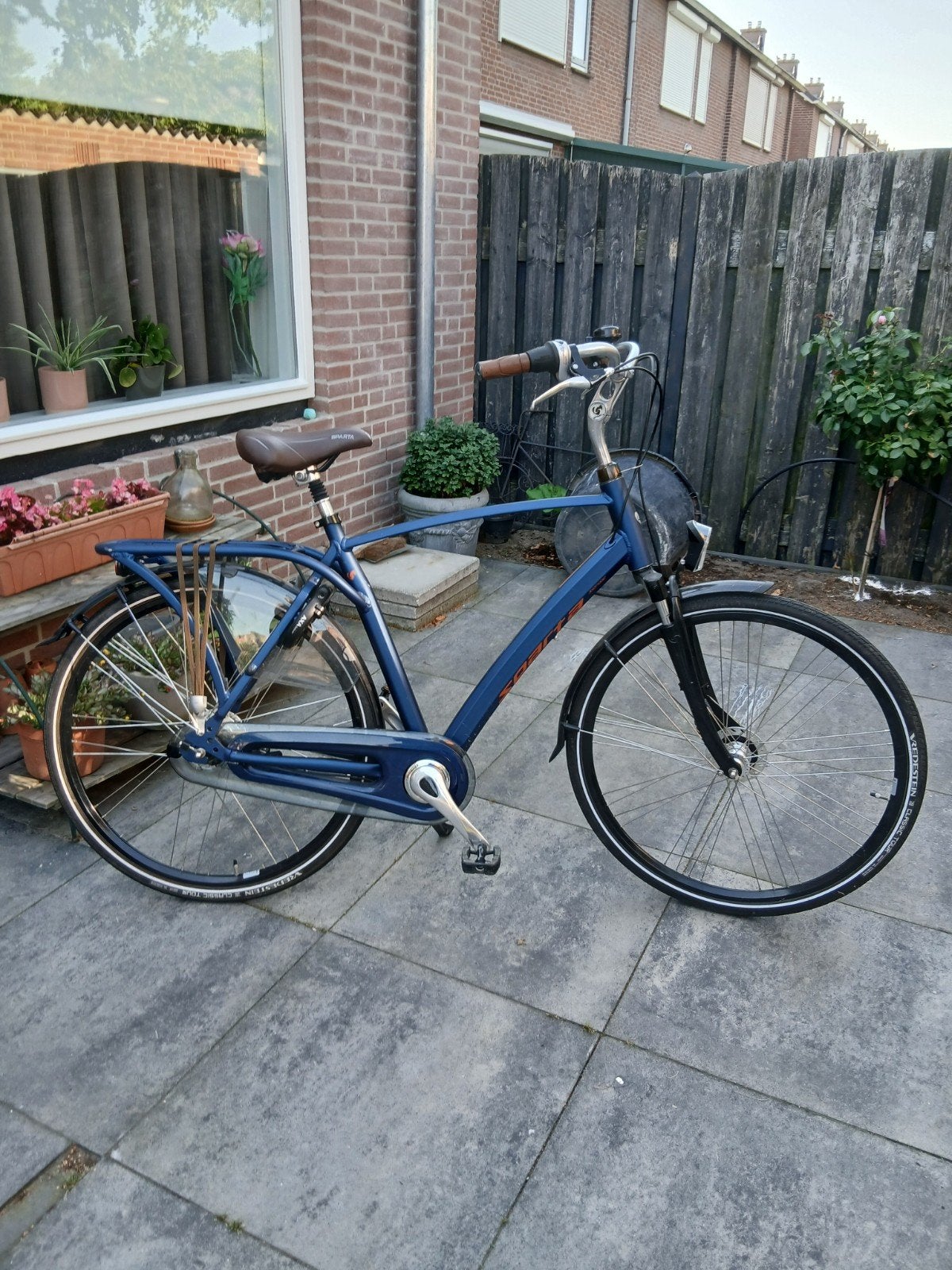 Nieuwstaat Sparta Sensa nexus 8 versn en 58 cm frame., Fietsen en Brommers, Fietsen | Heren | Herenfietsen, Ophalen, Sparta, Versnellingen